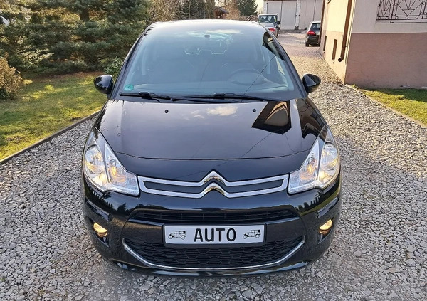 Citroen C3 cena 33555 przebieg: 95700, rok produkcji 2017 z Przysucha małe 781